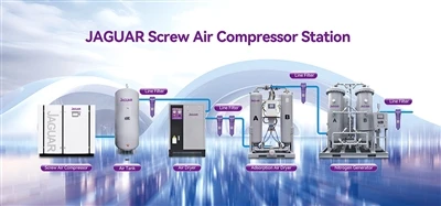 Stasiun Compressor Screw Jaguar